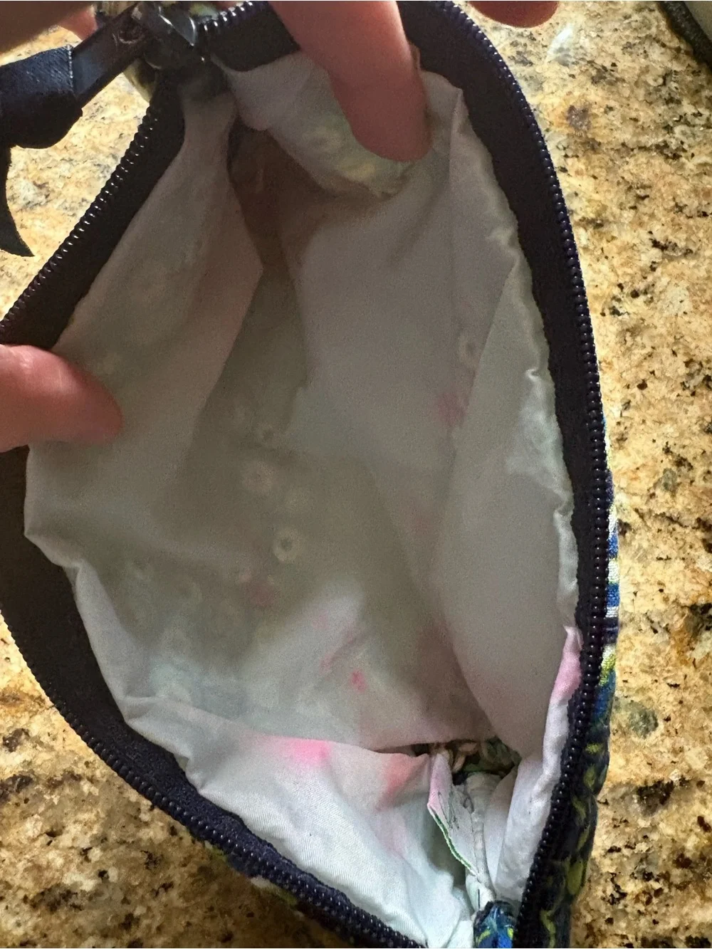 Vera Bradley makeup brush case